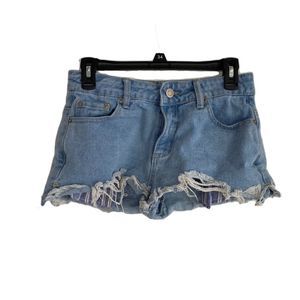 5/$30 Rue 21 High Waist Cut Off Shorts-Denim- 4
